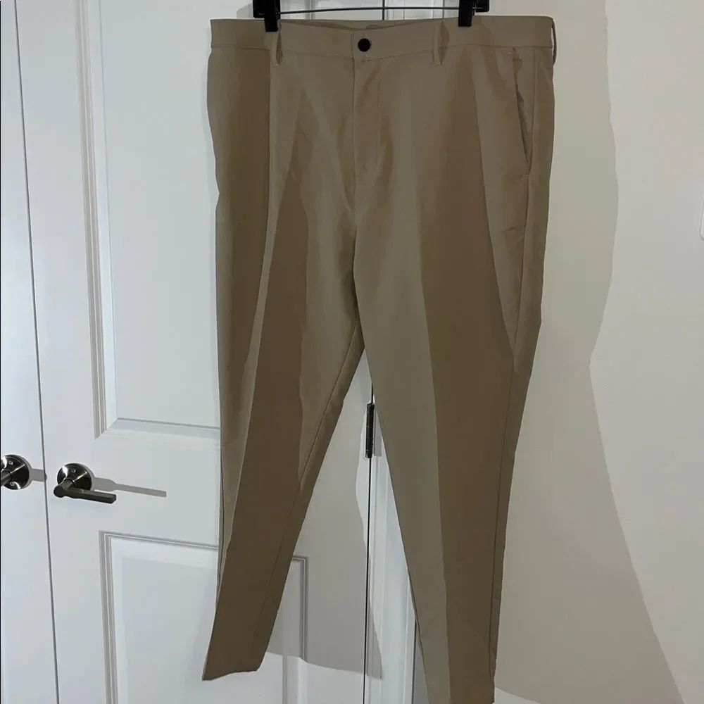 Beige Tan Travel Banana Republic Security Side & Rear 5 Pocket Pants 40 x 30